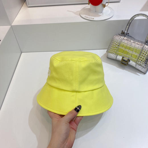 chanel小香shi家新款彩色纯棉渔夫🔝帽-黄色 商品图2