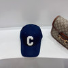 Celine思琳2021春夏秀场同款字母C棒球帽-蓝色 商品缩略图1