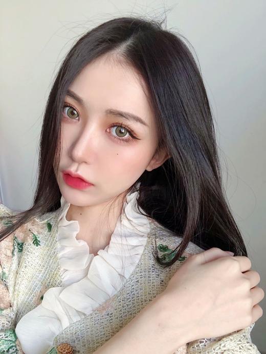 Lisance旗下 · Nomi系列三色 · 薄荷小橘｜14.0mm中等直径 年抛美瞳 商品图4