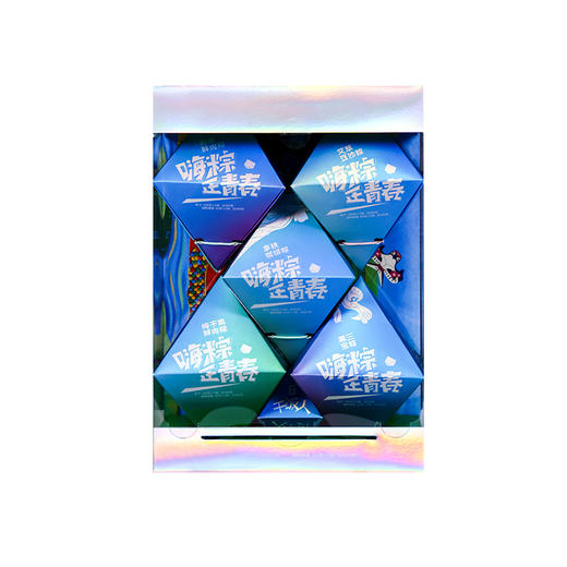 【乐在其粽 下单返券】俗画说嗨粽端午节创意粽子鸭蛋礼品礼盒装嘉兴大肉粽800g 商品图5