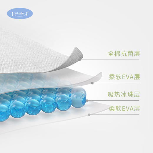 i-baby冰珠婴儿推车凉垫宝宝坐垫夏季抑菌冰垫棉儿童安全座椅餐椅凉席 商品图4