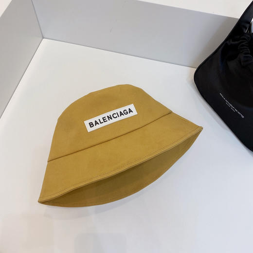 BAL巴黎shi家新款彩色纯棉渔夫🔝帽-姜黄 商品图3