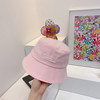 chanel小香shi家新款彩色纯棉渔夫🔝帽-粉色 商品缩略图5