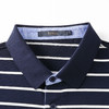 罗蒙夏季新品男士短袖t恤商务通勤纯棉舒适条纹polo衫男 商品缩略图4