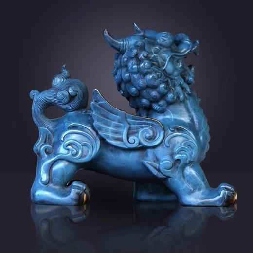 全铜彩绘貔貅摆件，家居玄关酒柜办公装饰品 商品图1