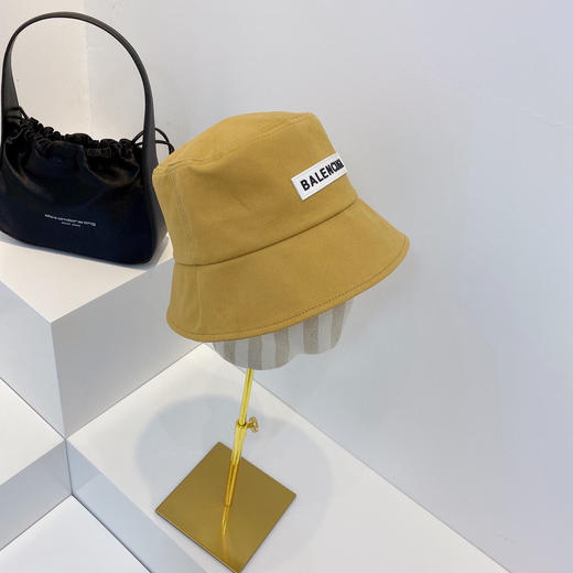 BAL巴黎shi家新款彩色纯棉渔夫🔝帽-姜黄 商品图2