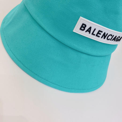 BAL巴黎shi家新款彩色纯棉渔夫🔝帽-蓝色 商品图3