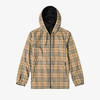 【一】BURBERRY 巴宝莉 男士双面复古格纹连帽夹克 格子/黑色 8027097 A7028 商品缩略图0