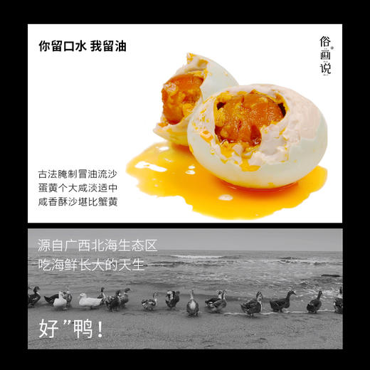 【乐在其粽 下单返券】俗画说嗨粽端午节创意粽子鸭蛋礼品礼盒装嘉兴大肉粽800g 商品图4