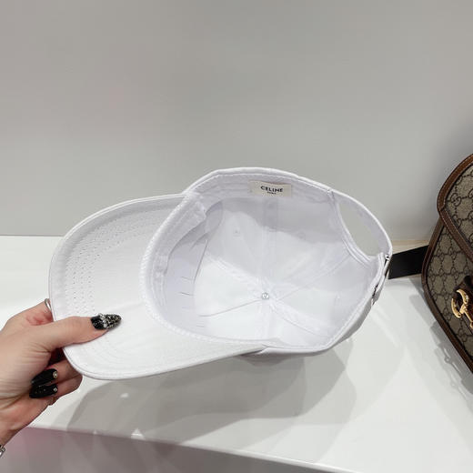 CELINE塞琳彩色棒球帽-白色 商品图5