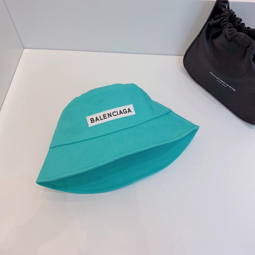 BAL巴黎shi家新款彩色纯棉渔夫🔝帽-蓝色 商品图7