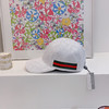 Gucci(古奇)经典原单棒球帽-白色 商品缩略图0