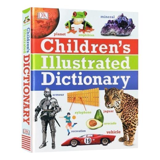 DK儿童图解字典词典 英文原版 Children's Illustrated Dictionary 儿童英语学习工具书 英文版 彩色插图 英文版进口原版书籍 商品图0