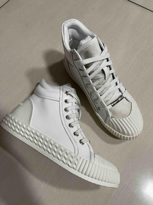 如图JC高邦小白鞋37，鞋舌脏了需清洗 商品图0