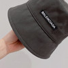 BALENCIAGA巴黎世家新款纯棉小檐渔夫帽-炭灰 商品缩略图7