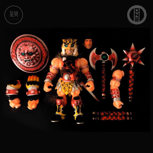 现货 壹工坊 越空之龙系列 豹子头 搪胶潮玩 商品图9