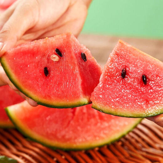 【严选+】头茬吊秧手剥西瓜4粒/箱 商品图0