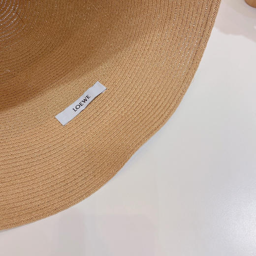 Loewe罗意威春夏新款日本细辫桶帽渔夫帽-棕色 商品图8