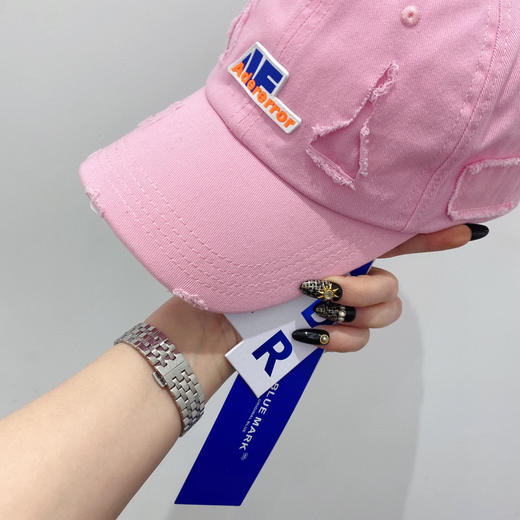 韩国潮牌ADER爆款春夏棒球帽-粉色 商品图7