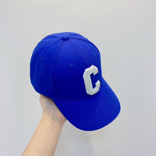 Celine思琳2021春夏秀场同款字母C棒球帽-蓝色 商品图5
