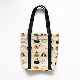 HUJI祤集Roamer单肩包插画寿司饭团