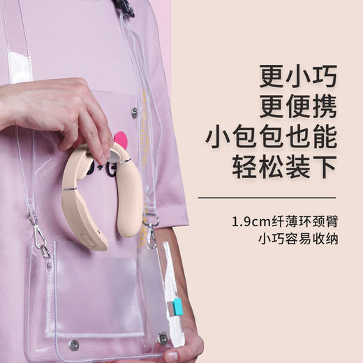 【潮流臻选】SKG颈椎按摩器 颈部按摩仪劲锥脖子办公室护颈仪富贵包劲部热敷U型枕 男女士生日礼品 K3 语音播报款 （象*白） 商品图6