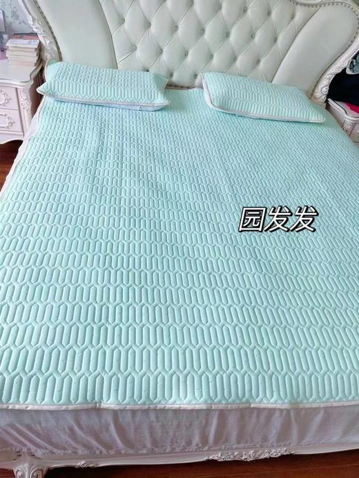 泰国皇家天然抗菌天丝乳胶凉席三件套 舒适透气93％天然乳胶  云母床笠款新款 商品图3