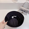 chanel小香shi家新款彩色纯棉渔夫🔝帽-黑色 商品缩略图6