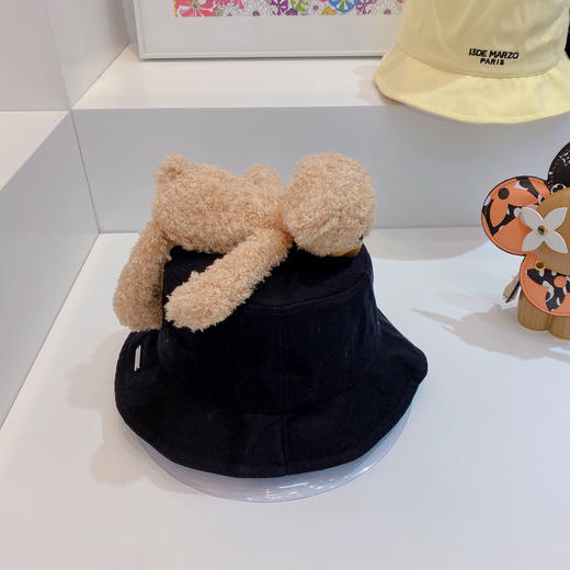 13DeMarz小熊🐻渔夫帽-黑色 商品图6
