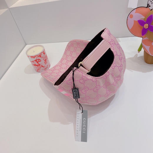 Gucci(古奇)经典原单棒球帽-粉色 商品图8