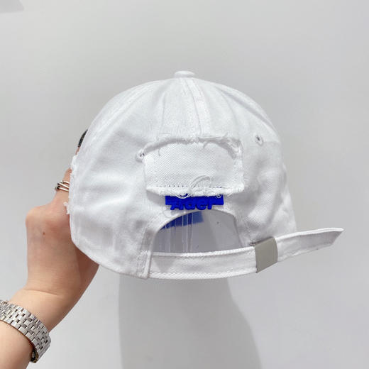 韩国潮牌ADER爆款春夏棒球帽-白色 商品图5