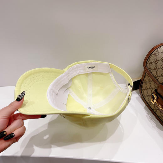 CELINE塞琳彩色棒球帽-黄色 商品图3