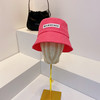 BAL巴黎shi家新款彩色纯棉渔夫🔝帽-桃红 商品缩略图0