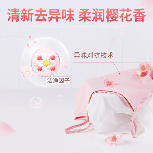 10001755【品牌直发】蓝月亮内衣洗衣液500g瓶 樱花香 去经血污渍 除异味 商品图4