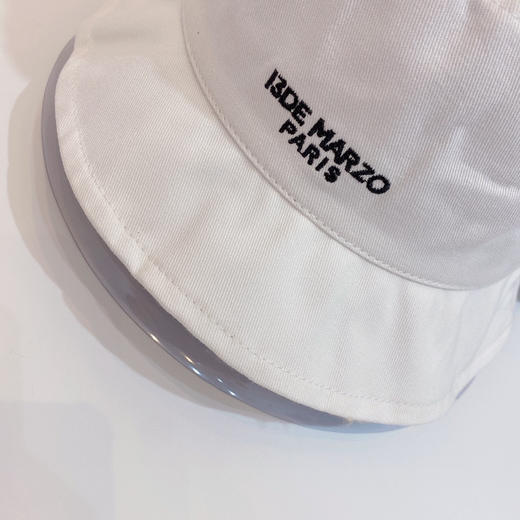 13DeMarz小熊🐻渔夫帽-白色 商品图1