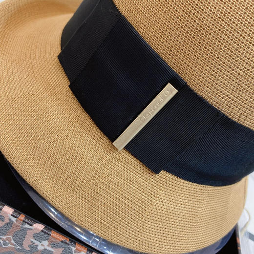 日本人气chapeaud'o新品孙俪娘娘同款针织渔夫帽-杏黑 商品图3