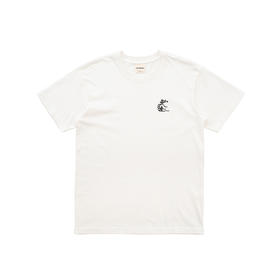 吃茶去chichaqu宽松Tee刺绣握花