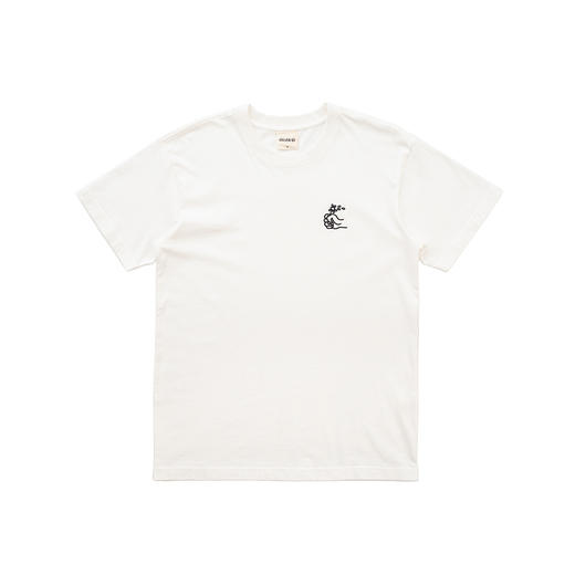 吃茶去chichaqu宽松Tee刺绣握花 商品图0