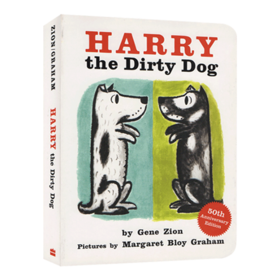 小狗哈利 好脏的哈利 英文原版 Harry the Dirty Dog 吴敏兰推荐 百本需读经典绘本 Gene Zion 英文版进口原版英语书籍