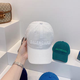 BAL巴黎shi家新款彩色纯棉棒球帽