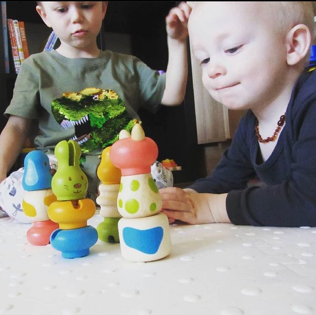 DJECO早教启蒙益智玩具可爱动物转转乐