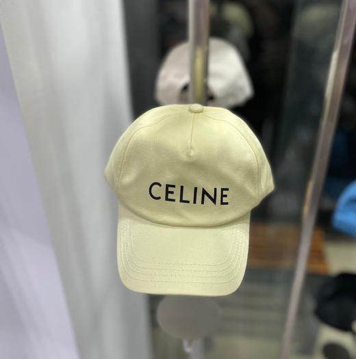 CELINE塞琳彩色棒球帽-黄色 商品图0