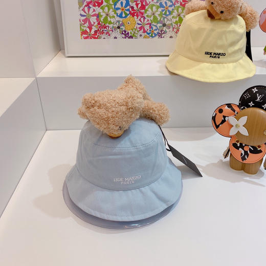 13DeMarz小熊🐻渔夫帽-浅蓝 商品图1