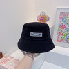 chanel小香shi家新款彩色纯棉渔夫🔝帽-黑色 商品缩略图4