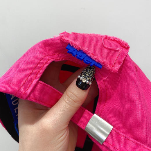 韩国潮牌ADER爆款春夏棒球帽-玫红 商品图5