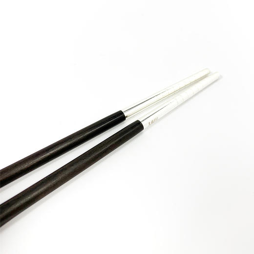 实木上下镶嵌999纯银福筷 商品图5