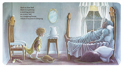 打瞌睡的房子 英文原版绘本 The Napping House 儿童英语启蒙纸板书 廖彩杏吴敏兰书单 英文版进口原版书籍 商品图1