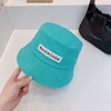 BAL巴黎shi家新款彩色纯棉渔夫🔝帽-蓝色 商品缩略图5