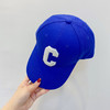 Celine思琳2021春夏秀场同款字母C棒球帽-蓝色 商品缩略图0