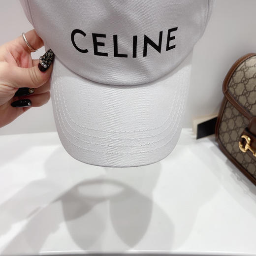 CELINE塞琳彩色棒球帽-白色 商品图6